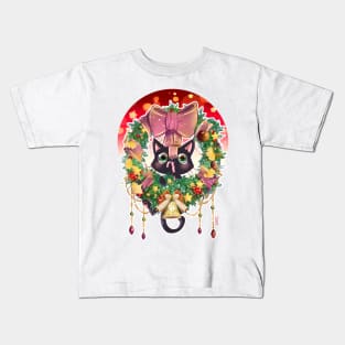 Festive cat 2021 Kids T-Shirt